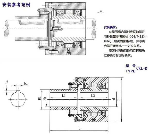 CKL-D滾柱單向草莓影视在线观看結構圖
